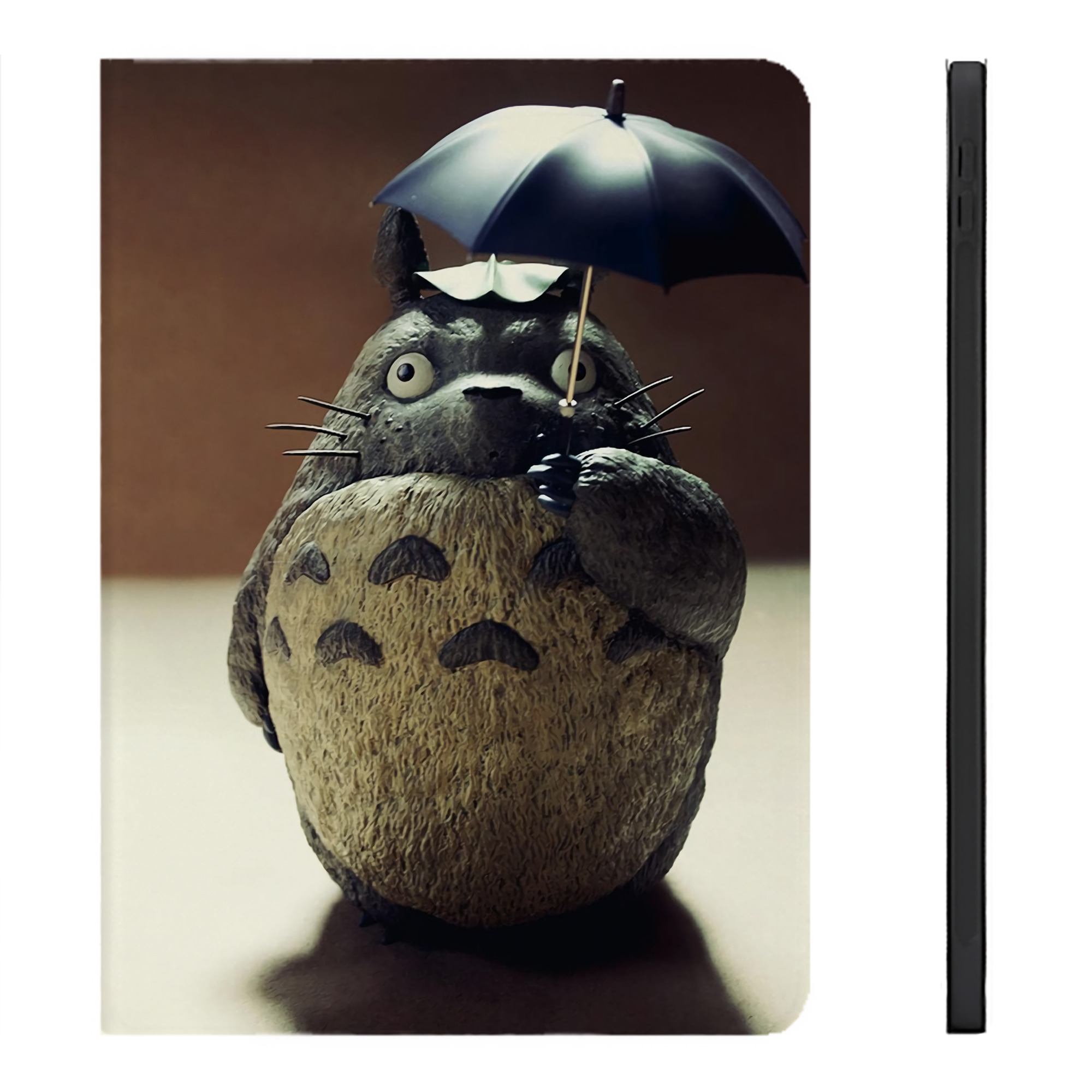 （画像用） となりのトトロ 草壁メイ 草壁サツキ My Neighbor Totoro Satsuki Kusakabe Mei Kusakabe IPadケース ペンホルダー付き ブックスタイルデザイン